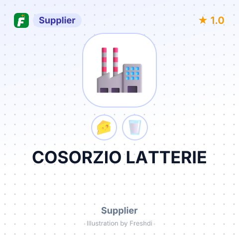 COSORZIO LATTERIE – summary card, no photo uploaded yet