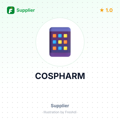 COSPHARM – summary card, no photo uploaded yet