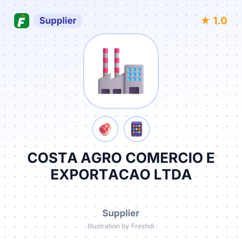 COSTA AGRO COMERCIO E EXPORTACAO LTDA – summary card, no photo uploaded yet