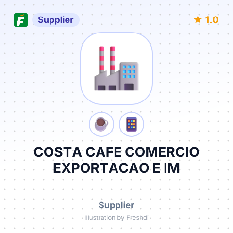 COSTA CAFE COMERCIO EXPORTACAO E IM – summary card, no photo uploaded yet