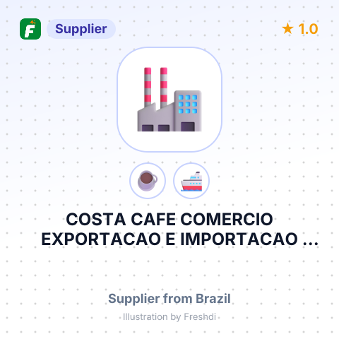 COSTA CAFE COMERCIO EXPORTACAO E IMPORTACAO LTDA – summary card, no photo uploaded yet