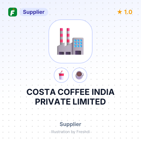 COSTA COFFEE INDIA PRIVATE LIMITED – summary card, no photo uploaded yet