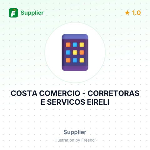 COSTA COMERCIO - CORRETORAS E SERVICOS EIRELI – summary card, no photo uploaded yet
