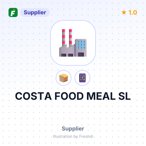 COSTA FOOD MEAL SL – summary card, no photo uploaded yet