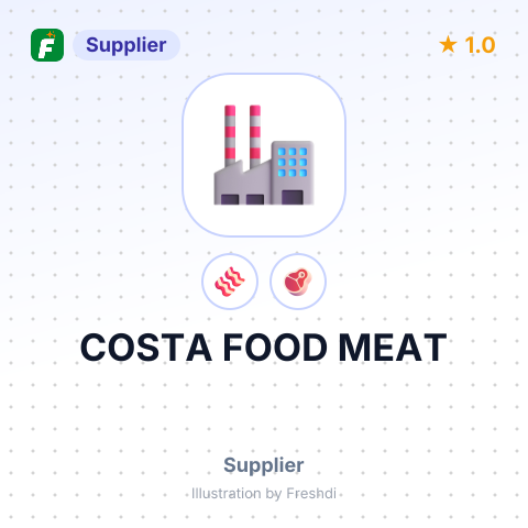 COSTA FOOD MEAT – summary card, no photo uploaded yet
