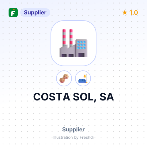 COSTA SOL, SA – summary card, no photo uploaded yet