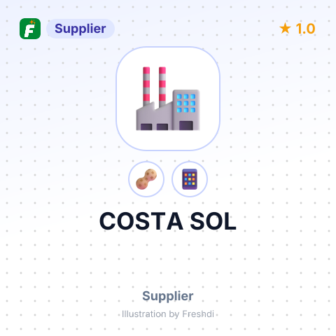 COSTA SOL – summary card, no photo uploaded yet