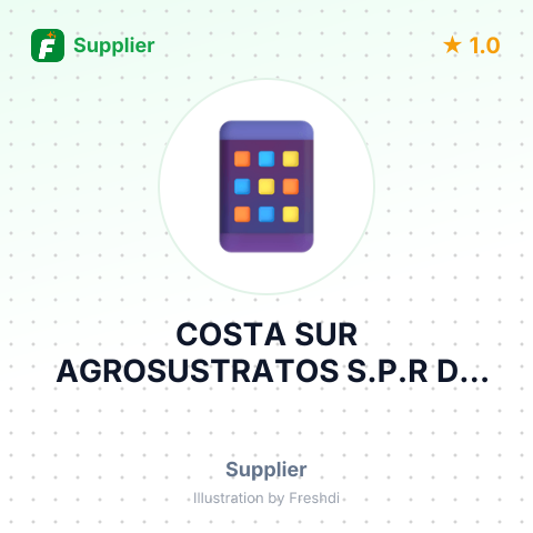 COSTA SUR AGROSUSTRATOS S.P.R DE R.L. DE C.V – summary card, no photo uploaded yet