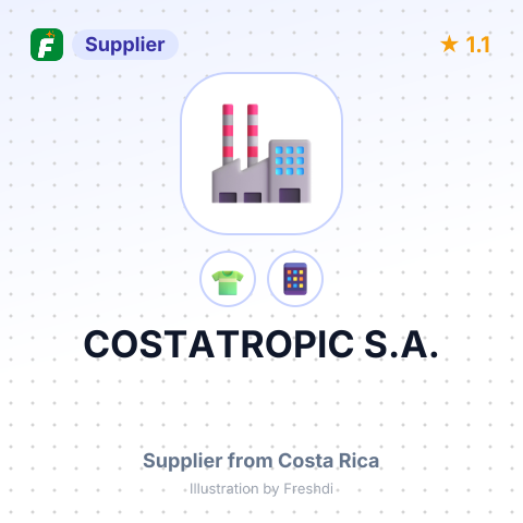 COSTATROPIC S.A. – summary card, no photo uploaded yet