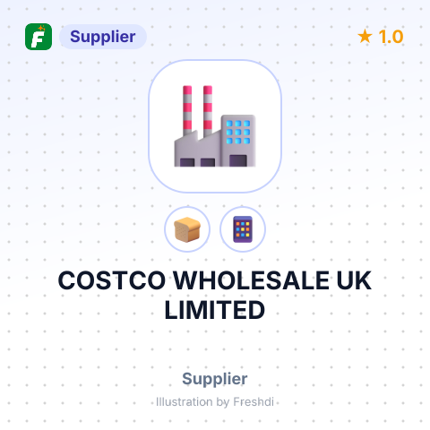 COSTCO WHOLESALE UK LIMITED – summary card, no photo uploaded yet