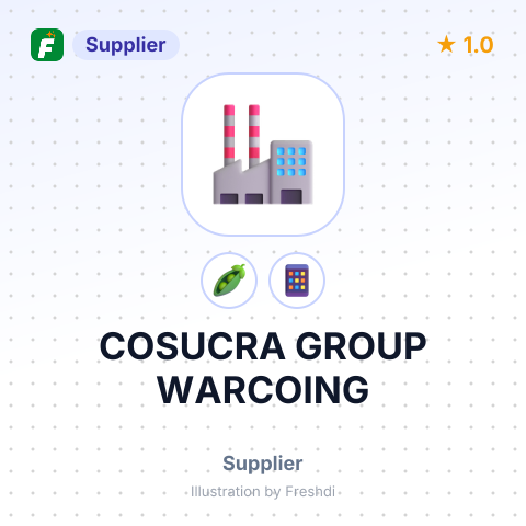 COSUCRA GROUP WARCOING – summary card, no photo uploaded yet