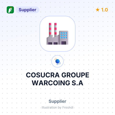 COSUCRA GROUPE WARCOING S.A – summary card, no photo uploaded yet