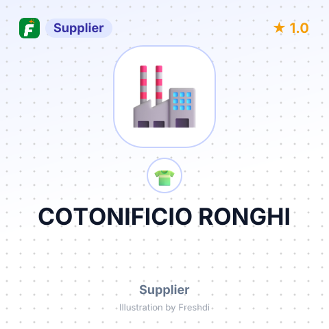 COTONIFICIO RONGHI – summary card, no photo uploaded yet