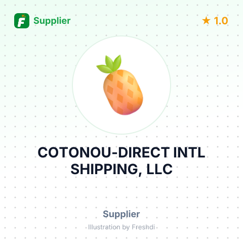 COTONOU-DIRECT INTL SHIPPING, LLC – summary card, no photo uploaded yet