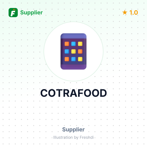 COTRAFOOD – summary card, no photo uploaded yet