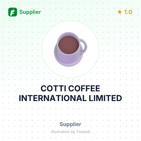 COTTI COFFEE INTERNATIONAL LIMITED – summary card, no photo uploaded yet