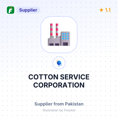 COTTON SERVICE CORPORATION – summary card, no photo uploaded yet