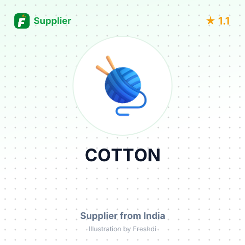 COTTON – summary card, no photo uploaded yet