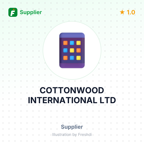 COTTONWOOD INTERNATIONAL LTD – summary card, no photo uploaded yet