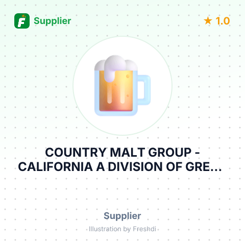 COUNTRY MALT GROUP - CALIFORNIA A DIVISION OF GREAT WESTERN MALTING CO – summary card, no photo uploaded yet