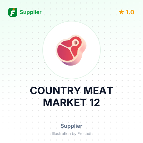 COUNTRY MEAT MARKET 12 – summary card, no photo uploaded yet