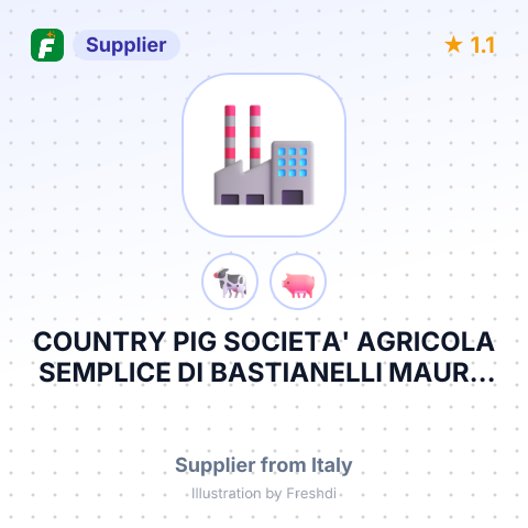 COUNTRY PIG SOCIETA' AGRICOLA SEMPLICE DI BASTIANELLI MAURO E BASTIANE – summary card, no photo uploaded yet
