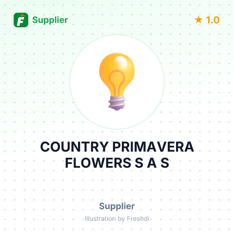 COUNTRY PRIMAVERA FLOWERS S A S – summary card, no photo uploaded yet