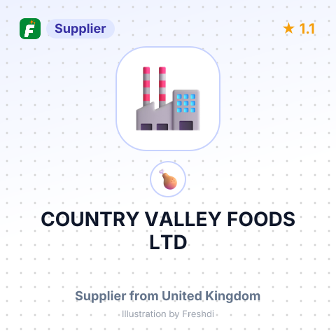COUNTRY VALLEY FOODS LTD – summary card, no photo uploaded yet