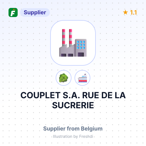 COUPLET S.A. RUE DE LA SUCRERIE – summary card, no photo uploaded yet