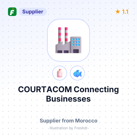 COURTACOM Connecting Businesses – summary card, no photo uploaded yet