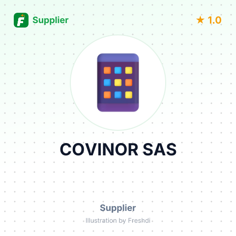 COVINOR SAS – summary card, no photo uploaded yet