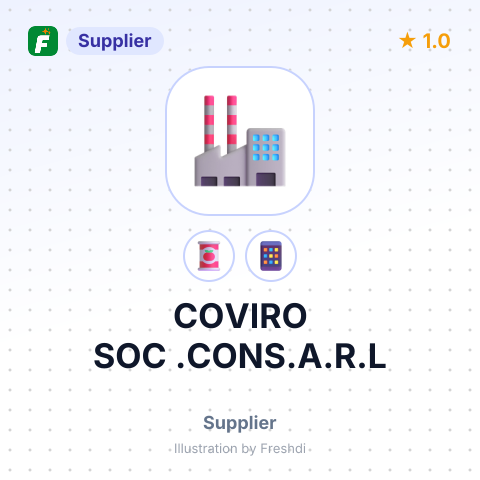 COVIRO SOC .CONS.A.R.L – summary card, no photo uploaded yet