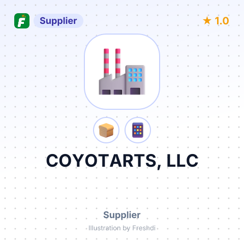 COYOTARTS, LLC – summary card, no photo uploaded yet