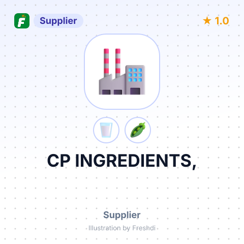 CP INGREDIENTS, – summary card, no photo uploaded yet