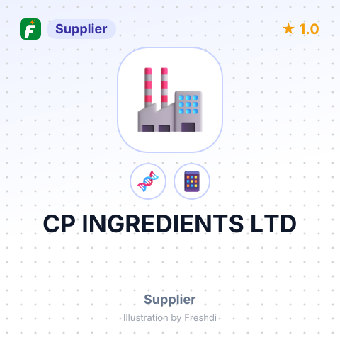 CP INGREDIENTS LTD – summary card, no photo uploaded yet