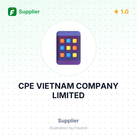 CPE VIETNAM COMPANY LIMITED – summary card, no photo uploaded yet