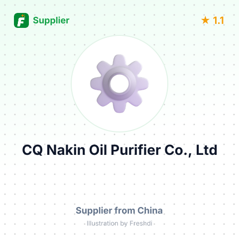 CQ Nakin Oil Purifier Co., Ltd – summary card, no photo uploaded yet