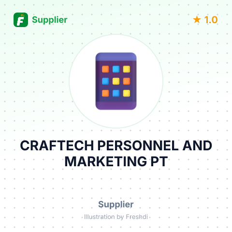 CRAFTECH PERSONNEL AND MARKETING PT – summary card, no photo uploaded yet