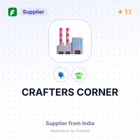 CRAFTERS CORNER – summary card, no photo uploaded yet