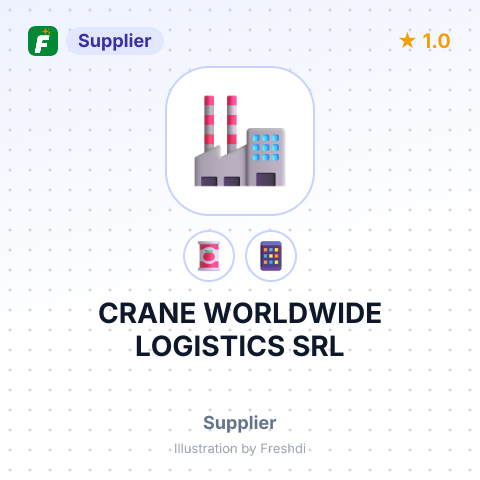 CRANE WORLDWIDE LOGISTICS SRL – summary card, no photo uploaded yet