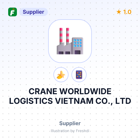 CRANE WORLDWIDE LOGISTICS VIETNAM CO., LTD – summary card, no photo uploaded yet