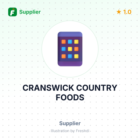 CRANSWICK COUNTRY FOODS – summary card, no photo uploaded yet