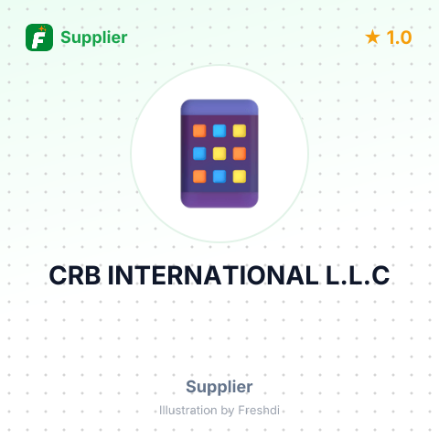 CRB INTERNATIONAL L.L.C – summary card, no photo uploaded yet