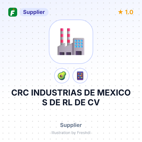 CRC INDUSTRIAS DE MEXICO S DE RL DE CV – summary card, no photo uploaded yet