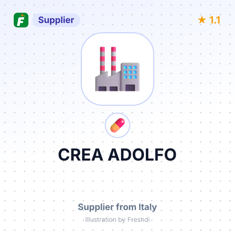 CREA ADOLFO – summary card, no photo uploaded yet