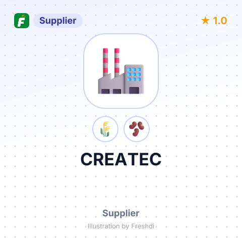 CREATEC – summary card, no photo uploaded yet