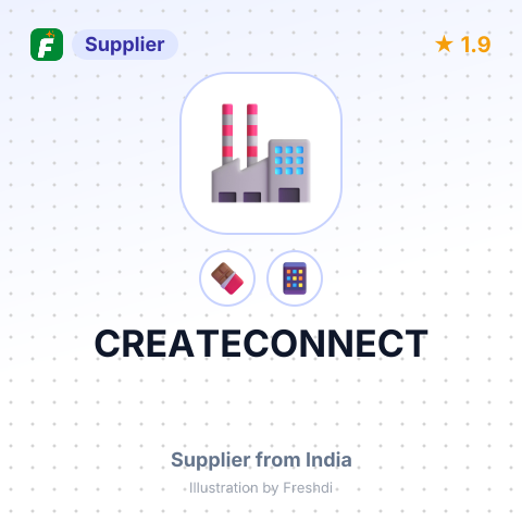 CREATECONNECT – summary card, no photo uploaded yet