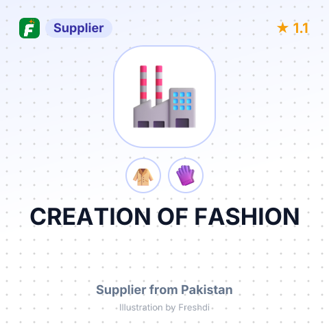 CREATION OF FASHION – summary card, no photo uploaded yet