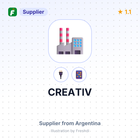 CREATIV – summary card, no photo uploaded yet