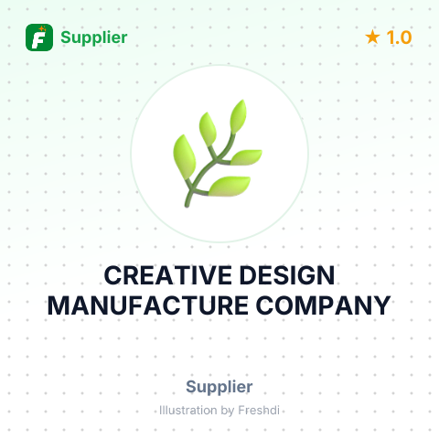 CREATIVE DESIGN MANUFACTURE COMPANY – summary card, no photo uploaded yet